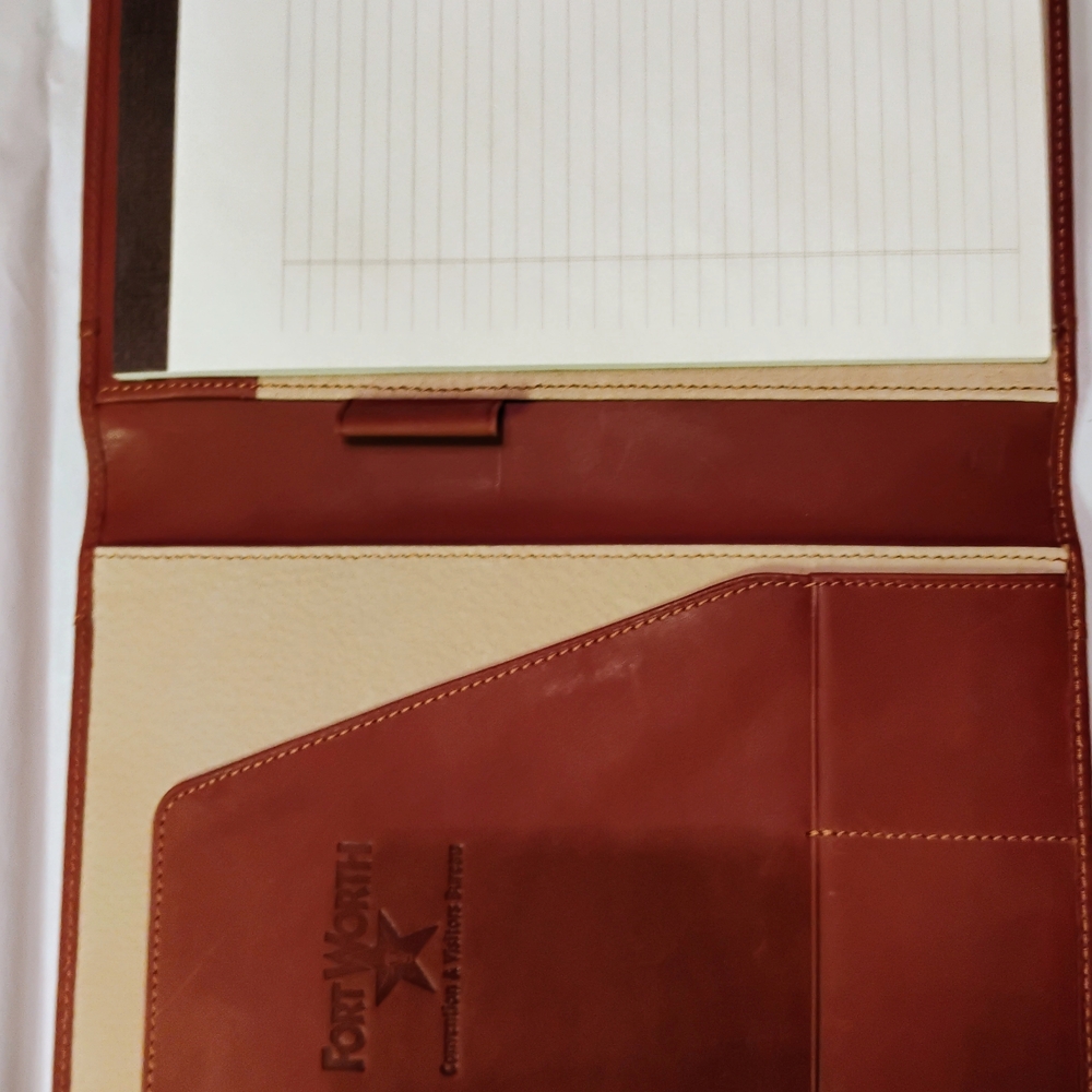 Brown Leather Journal/Notebook *tiny flaw - Picture 5 of 7